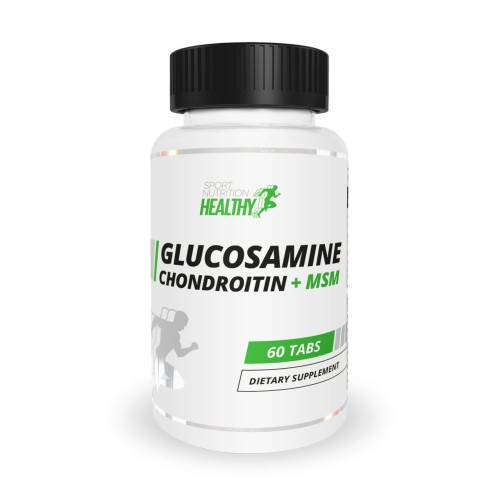 Healthy® Glucosamine Chondroitin + MSM 60 tabs