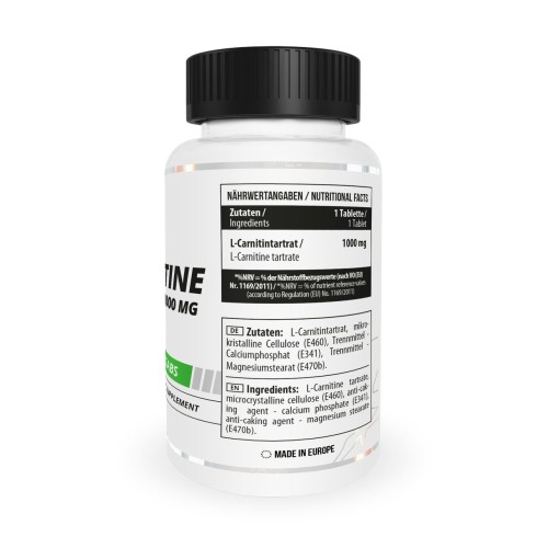 Healthy® L-Carnitine 1000 mg 60 tabs