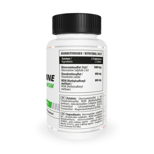 Healthy® Glucosamine Chondroitin + MSM 60 tabs