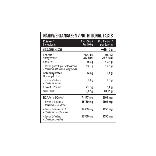 Healthy® BCAA Instant Orange 420 g