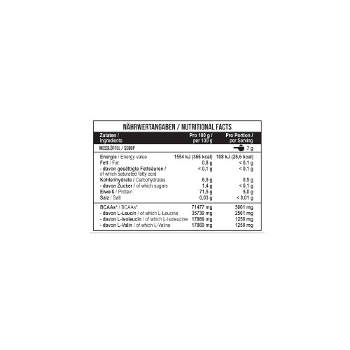 Healthy® BCAA Instant Peach Ice Tea 210 g