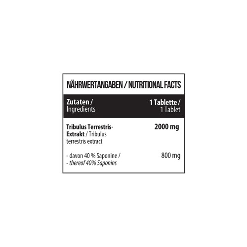Healthy® Tribulus 2000 mg 120 tabs