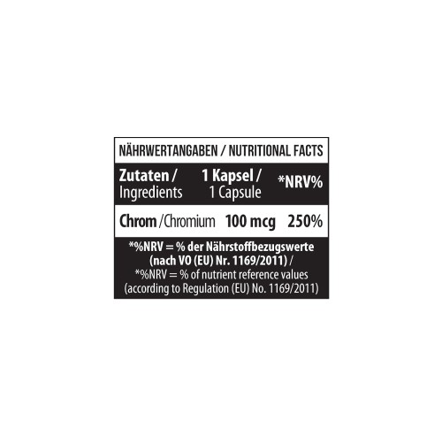 Healthy® Chromium picolinate 60 caps