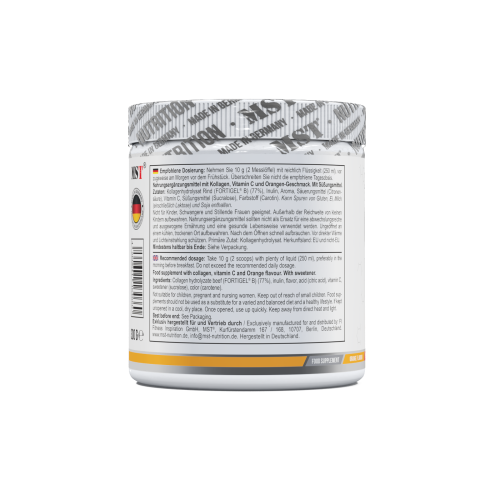 Collagen Peptides Fortigel Orange 300g\МСТ Колаген Пептид Фортігель Апельсин 300 г