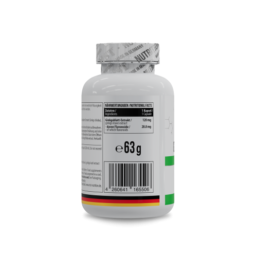 MST Ginkgo Biloba 120 caps/ МСТ гінкго білоба 120 капс