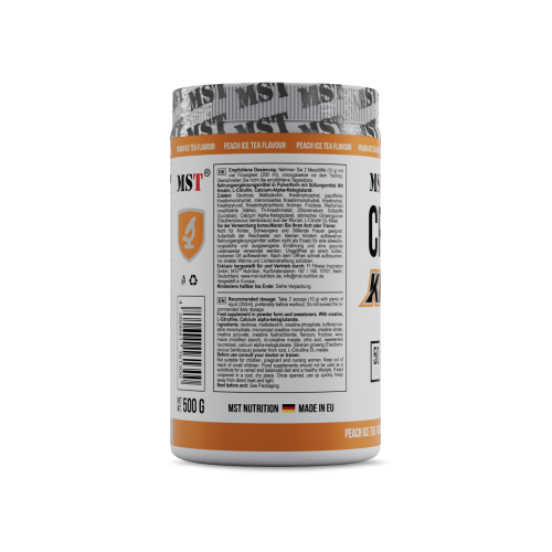 Creatine Kick 500g PEACH ICE TEA/МСТ Креатін кік 500 грам (персиковий чай)
