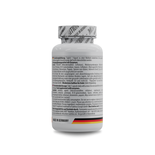 Enzymes DigeZyme® 60 Capsules/МСТ Ензим 60 капс