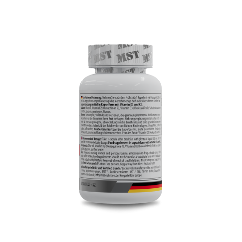 MST Vitamin D3 + K2 + MK7 60 Caps MST / МСТ Вітамін Д3 + К2 + МК7 60 капс