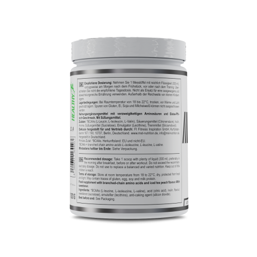 MST Healthy BCAA Instant Peach ice tea 1001 g/ Хелсі ВСАА інстант Персиковий чай 1001 г