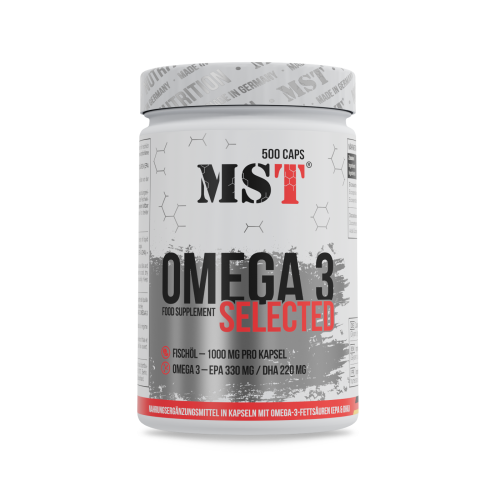 MST Omega 3 Selected 500 caps / Омега 3 селектед 500 капс