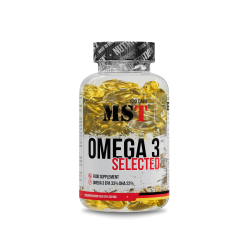 MST Omega 3 Selected 120 caps / Омега 3 селектед 120 кап.