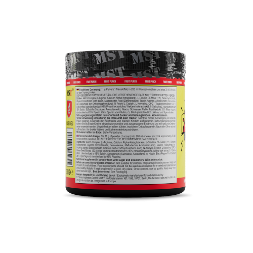 MST Pump Killer Fruit Punch 330 g/МСТ Памп кіллер фруктовий пунш 330 грам