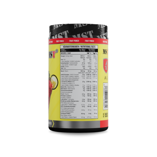 MST Pump Killer Fruit Punch 550 g/МСТ Памп кіллер фруктовий пунш 550 грам