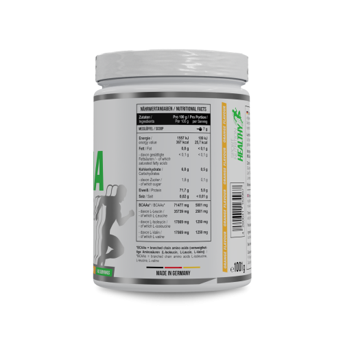 MST Healthy BCAA Instant Orange 1001 g/ Хелсі ВСАА інстант Апельсин 1001 г