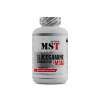 Glucosamine Chondroitin MSM + Hyaluronic 180 Tab/МСТ Хондроітін глюкозамін мсм гіалур. кис-та 180таб