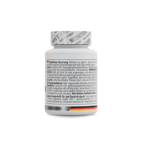 Coenzyme Q10 -200 mg 30 Vcaps / МСТ Конзим Кью 10 200 мг 30 капс