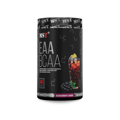 BCAA&EAA 520 g Blackcurrant MST Nutrition/МСТ БЦАА&ЕАА чорна смородина 520 г