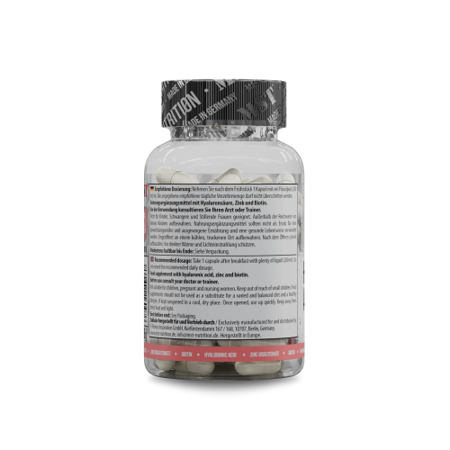 MST Hyaluronic Acid + Biotin 90 Vcaps/ МСТ Гіалурон асід + біотин 90 вкапс