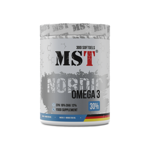 MST Nordic Fish oil 300 caps / MCT Нордік фіш оіл 300 кап.