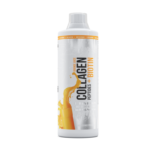 MST Collagen Peptides + Biotin 1000 ml (Orange Juice) / МСТ Коллаген пептиди +біотін 1000 мл ( ора