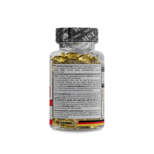 Omega 3 Triglyceride 75% 60 Softgels /МСТ Омега тригліцерид 60 капс
