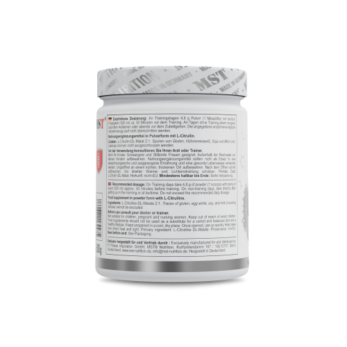 MST Citrulline 500g RAW/МСТ Цитрулін 500 г (без смаку)