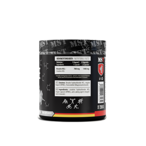 MST Creatine HCL 300 caps/ MCT Креатін ХЦЛ 300 капс