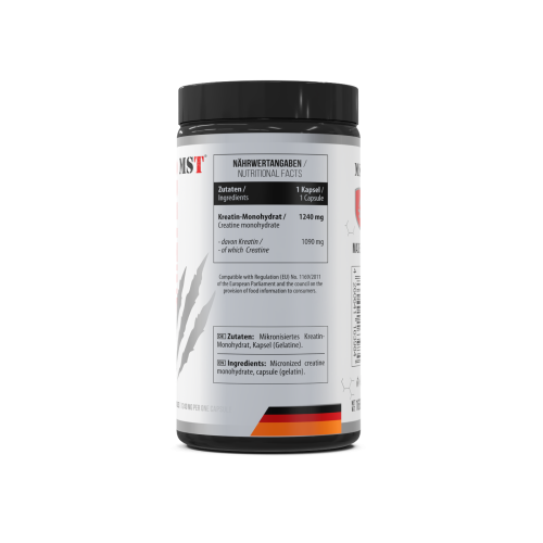 MST Creatine monohydrate 120 caps / МСТ Креатін  моногідрад 120 кап