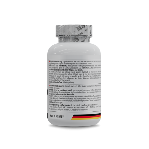 Chitosan mit Chrom 120 Kapseln\МСТ Хітозан + хром 120 капс