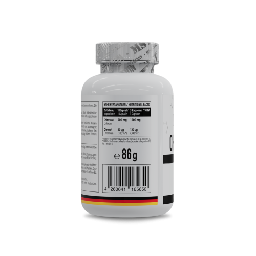 Chitosan mit Chrom 120 Kapseln\МСТ Хітозан + хром 120 капс
