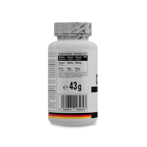 Chitosan mit Chrom 60 Kapseln\МСТ Хітозан + хром 60 капс