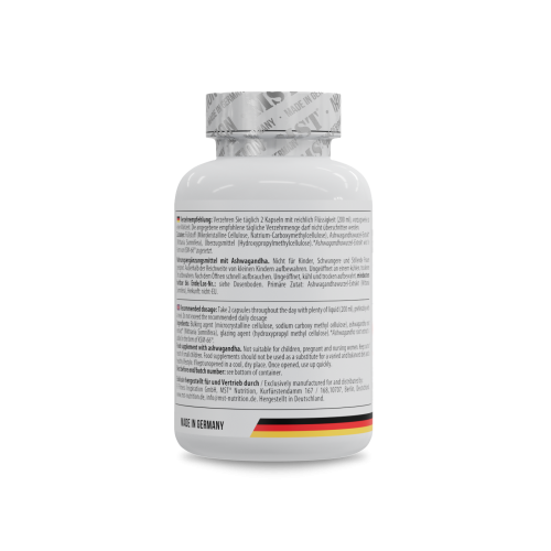 MST Ashwagandha KSM66 120 Caps/Ашваганда КСМ66 120 капс