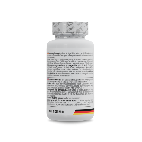 MST Ashwagandha KSM66 60 Caps/Ашваганда КСМ66 60 капс
