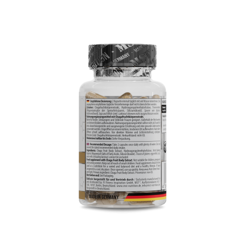 Chaga Mushroom 1200 mg 60 kap /МСТ Чага Гриб 1200 мг 60 капс