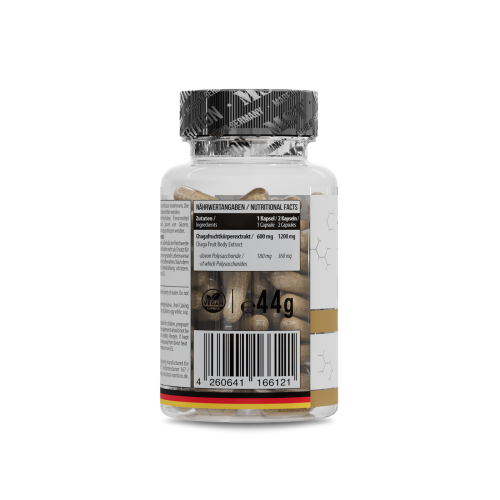 Chaga Mushroom 1200 mg 60 kap /МСТ Чага Гриб 1200 мг 60 капс