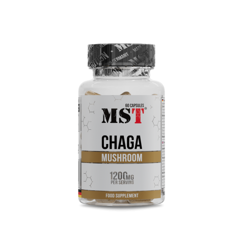 Chaga Mushroom 1200 mg 60 kap /МСТ Чага Гриб 1200 мг 60 капс