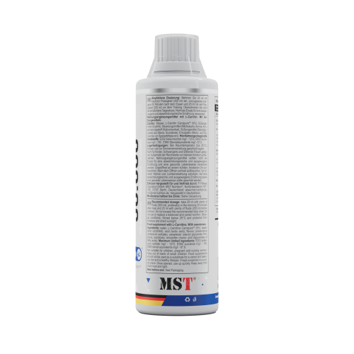 MST L-Carnitine Camipure 50 000 500ml Orange / МСТ Л-Карнітін карніпур 50 000 Апельсин 500