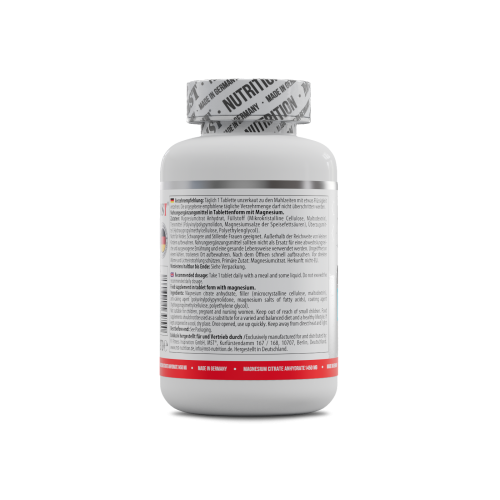 MST Magnesium Citrate 200 180 caps / МСТ магній цитрат 200 мг180 капс