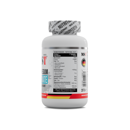 MST Magnesium Citrate 200 180 caps / МСТ магній цитрат 200 мг180 капс