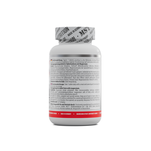 MST Magnesium Citrate 200 90 caps / МСТ магній цитрат 200 мг90 капс