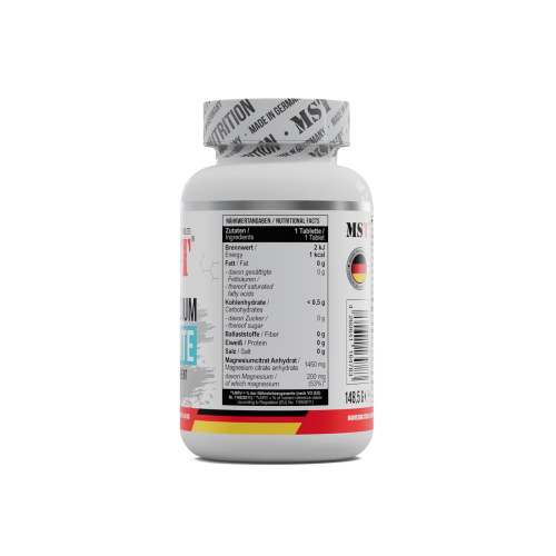 MST Magnesium Citrate 200 90 caps / МСТ магній цитрат 200 мг90 капс