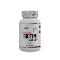MST Biotin 5000  100 tab / МСТ Біотін 5000 100 таб