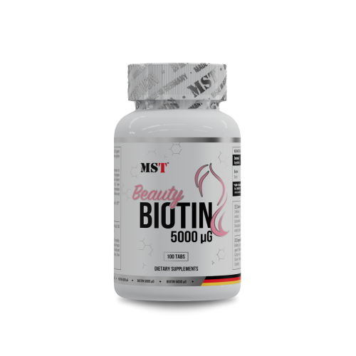 MST Biotin 5000  100 tab / МСТ Біотін 5000 100 таб