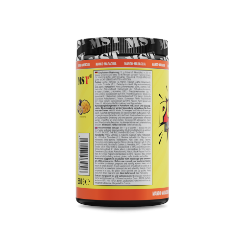 MST Pump Killer Mango-maracuja 550 g/МСТ Памп кіллер манго-маракуйя 550 грам