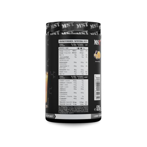 BCAA&EAA 520 g Mango-Maracuja MST Nutrition/МСТ БЦАА&ЕАА 520 г Манго-Маракуя
