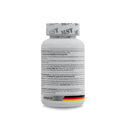Coenzyme Q10 -100 mg 60 Vcaps / МСТ Конзим Кью 10 100 мг 60 капс