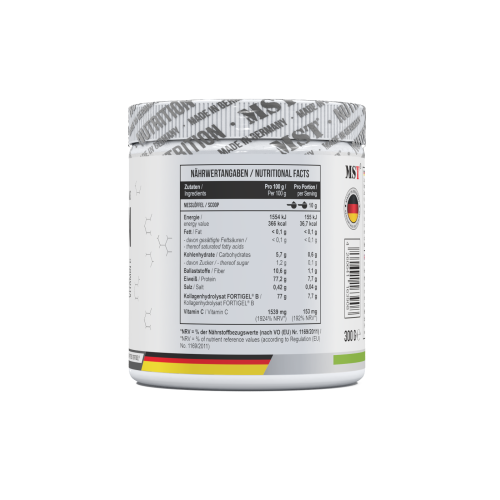 Collagen Peptides Fortigel Green apple 300g\МСТ Колаген Пептид Фортігель Зелене яблуко 300 г