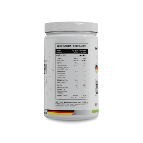 Collagen Peptides Fortigel Green apple 500g\МСТ Колаген Пептид Фортігель Зелене яблуко 500 г