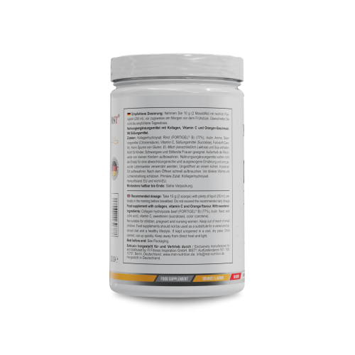 Collagen Peptides Fortigel Orange 500g\МСТ Колаген Пептид Фортігель Апельсин 500 г