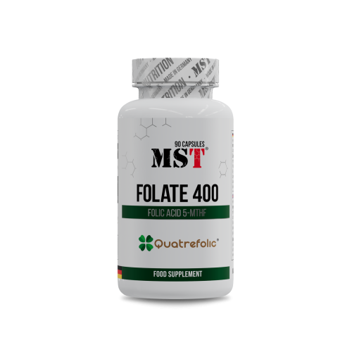 FOLATE 400 Quatrefolic (folic acid (5-mthf)) 90 Caps / МСТ МСТ Фолат 400 90 капс